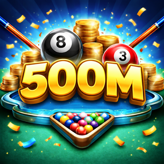 500 Million Coins Acc | 30+ level | Multimillionaire Cue